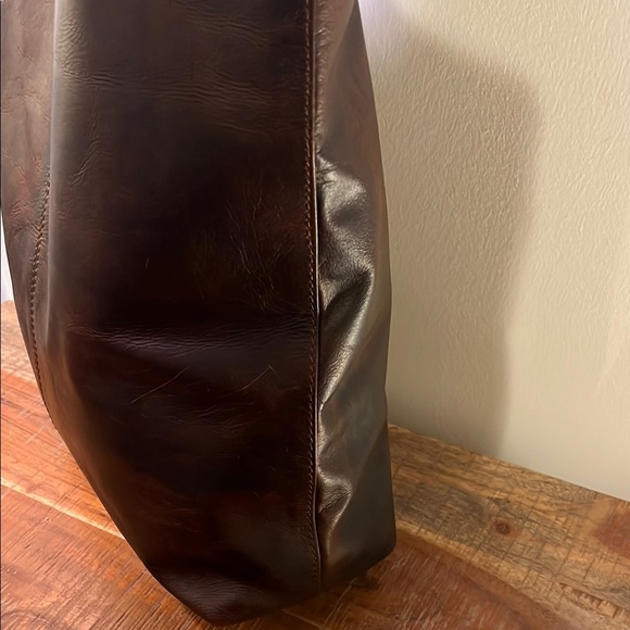Entirely India Handmade Jessica Casual Brown Leather Tote - Picture 5 of 8